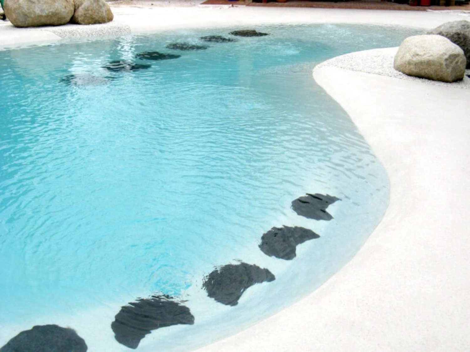 Aufbereitung im Natur Design Pool
